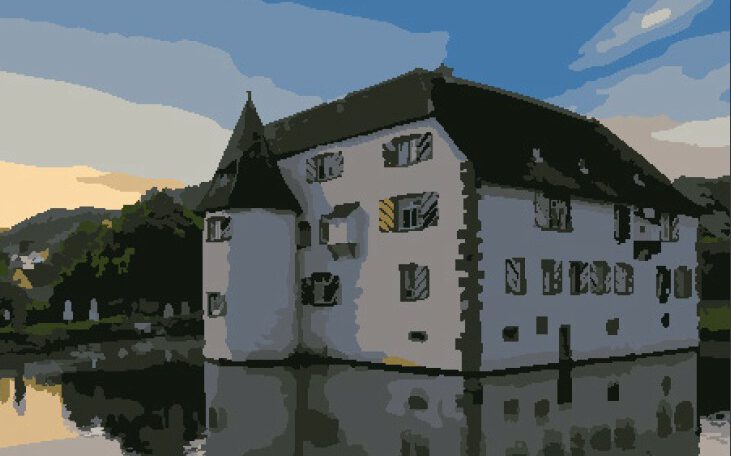 Bild vom Inzlinger Wasserschloss